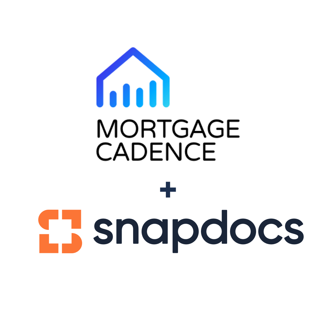 Webinar: Snapdocs & Mortgage Cadence Integration